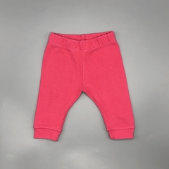 Segunda Selección - Jogging Minimimo Talle S (3-6 meses) algodón fucsia elastizado(sin frisa -30 cm largo)