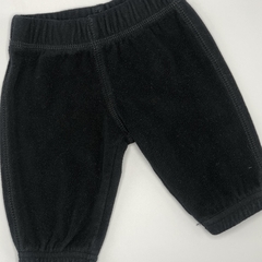 Jogging Carters Talle 3 meses micropolar negro - Largo 25cm - comprar online