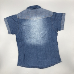 Segunda Selección - Camisa The KickBack Talle 6 años jean azul bolsillo botón en internet