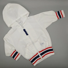 Campera Solcito Talle 3 (9-12 meses) blanca