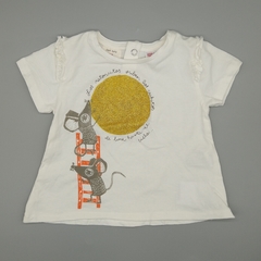 Remera Zara Talle 3-6 meses los ratoncitos