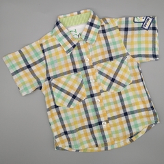 Camisa Crayón Talle 6-9 meses a cuadros