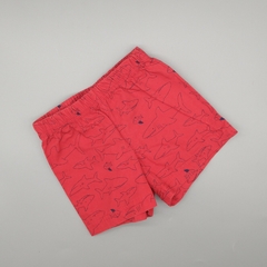 Short Carters Talle 6 meses rojo tiburones