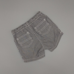 Short Benetton Talle 6-9 meses rayas gris - comprar online