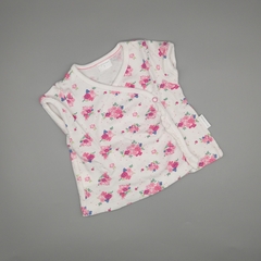 Remera Minimimo Talle S (3-6 meses) - estilo batita- flores