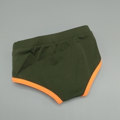 Segunda Selección - Malla Coast Talle 0-3 meses verde militar naranja flúo - comprar online