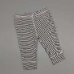 Legging Carters Talle 3 meses rayas gris mono (29 cm largo)