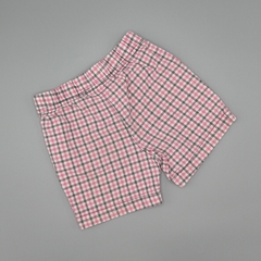 Short Carters Talle 18 meses cuadrillé gris con rosa - Baby Back Sale SAS