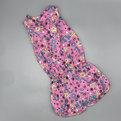 Enterito NUEVO Tex Talle 6-9 meses algodón fucsia florcitas pajaritos en internet