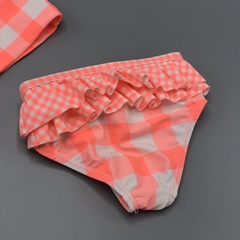 Malla Carters Talle 3 meses cuadrillé blanco rosa fluor volados(remera y bombachudo) en internet