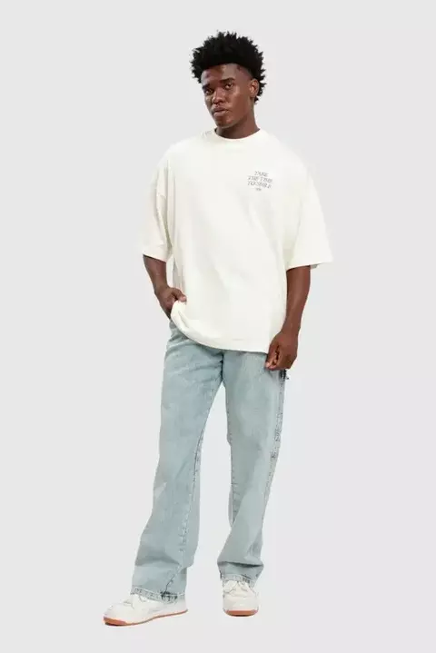 Camiseta Oversized Break Baw X Smiley