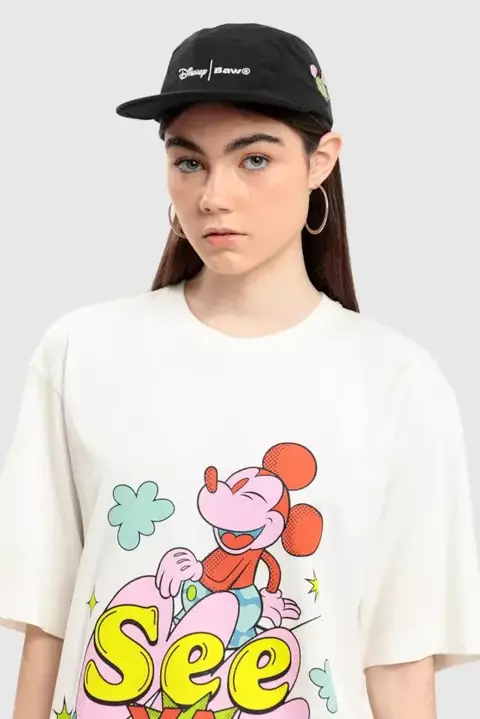 Bone Baw Five Panel Disney - Preto - comprar online
