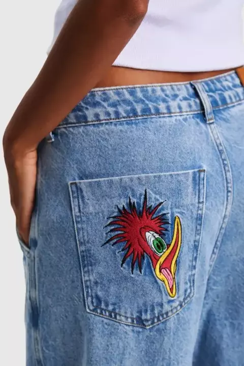 Calça Jeans Claro Baw- Low Rise