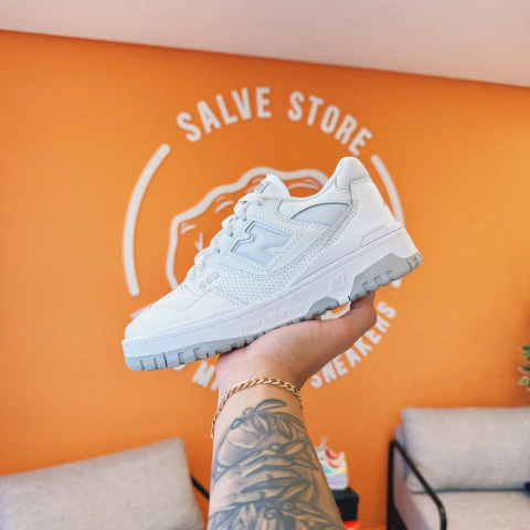 New Balance 550 o White Grey