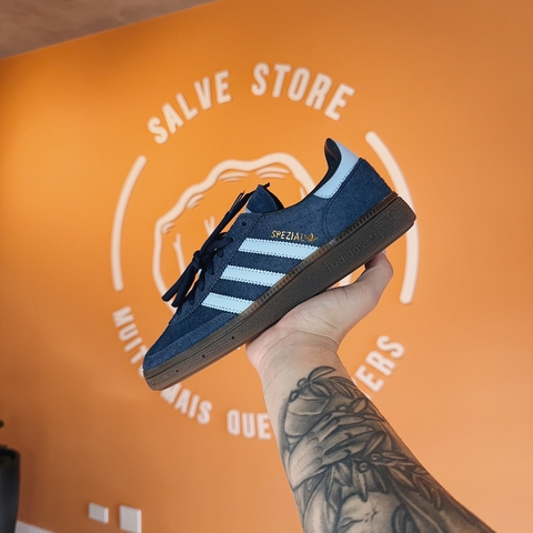 Adidas Handball Spezial • Collegiate Navy Clear Sky Gum