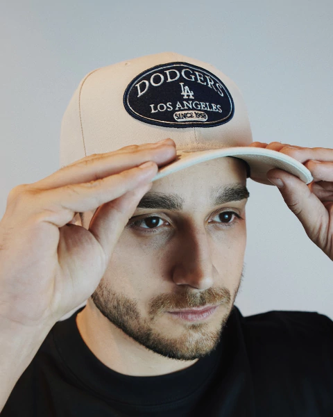 Bone New Era MLB PATCH LA - comprar online