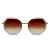 Óculos de Sol Feminino Hexagonal Edi - comprar online