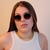 Óculos de Sol Feminino Redondo Retrô Luck 2.0