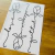 V - COD036 - ROSAS CON PALABRAS - 15X20CM en internet