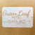 CA103 - GREEN LEAF - 20 x 30 CM - CAMILA - comprar online