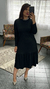 Imagem do MHP 8184 - Vestido Pam Preto Manga Longa