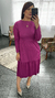 MHP 8208 - Vestido Pam Fucsia Manga Longa na internet