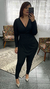 MHP 8220 - Blusa Mulet Transp. Preta M/L