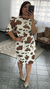 Imagem do MHP 8250 - Vestido T-Shirt Estamp. Chocolate