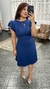 MHP 8314 - Vestido Laura Fru Fru Azul - loja online