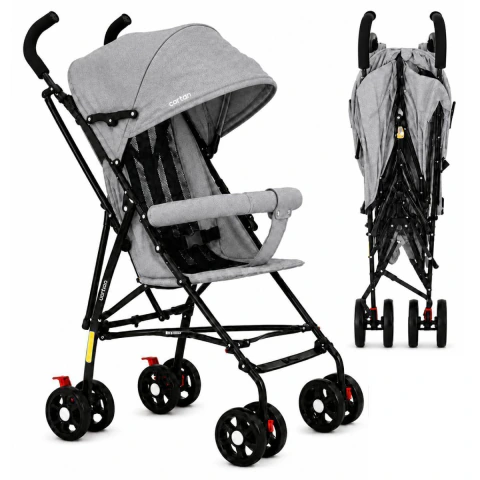 Cochecito Paraguitas Cartan STL160 Plegable Capota con Mesh y Protección Uv