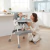 Sillita alta para bebé Cartan HCH300 Rclinable con patas plegables - comprar online