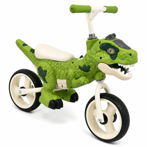 Camicleta Infantil Dinosaurio Cartan 2 Ruedas con Luz Y Sonidos