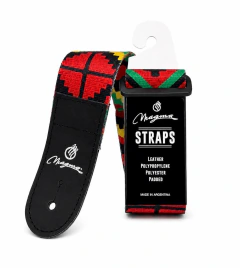 07MS01TW CORREA PARA GUITARRA DE POLYESTER WOODSTOCK TRIBAL - Magma Store