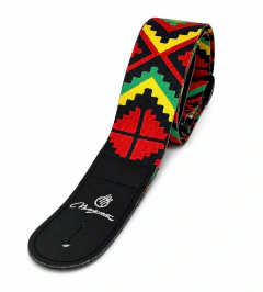 07MS01TW CORREA PARA GUITARRA DE POLYESTER WOODSTOCK TRIBAL