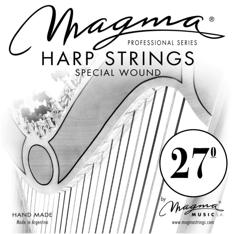 APA127 27° CUERDA SPECIAL WOUND MAGMA ARPA PARAGUAYA - comprar online
