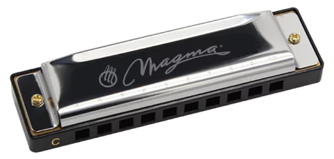 H1004B ARMÓNICA BLUSERA NEGRA TONO C