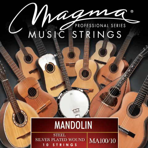 MA100/10 ENCORDADO PARA MANDOLIN 10 CUERDAS