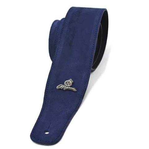 SMD03L CORREA PARA GUITARRA DE GAMUZA AZUL MARINO