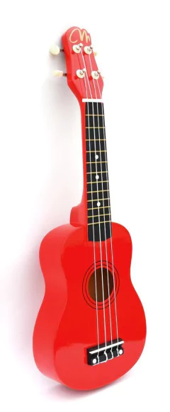 MK20RB UKELELE SOPRANO ROJO BRILLANTE CON FUNDA - comprar online