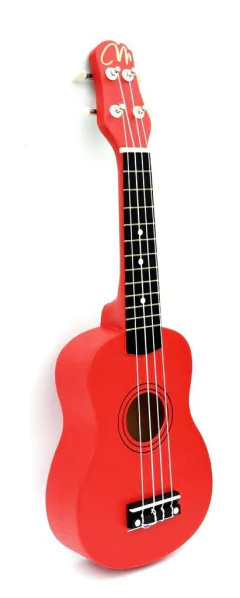MK20R UKELELE SOPRANO ROJO MATE CON FUNDA - comprar online