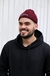 Gorro AT bordado vinho - loja online