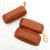 Capinha ziper de courinho caramelo - comprar online