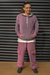 Buzo canguro plush corderoy rosa