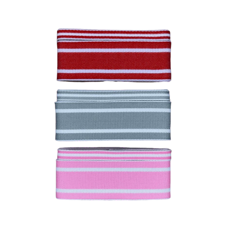 Kit de Fita Sinimbu Listrada 2 Tamanhos (2 Metros) - 1 Metro de Cada