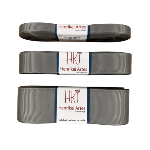 Fita de Gorgorão Yama Cor 017 Grafite - 10 metros