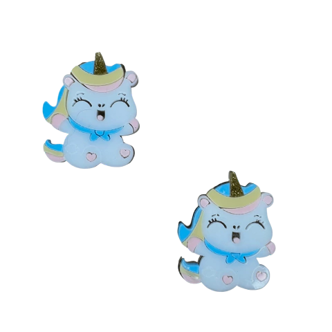 Aplique Unicórnio Candy (4cm) Acrílico