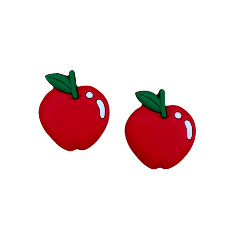 Aplique Maçã para laços Henrikei Artes 
