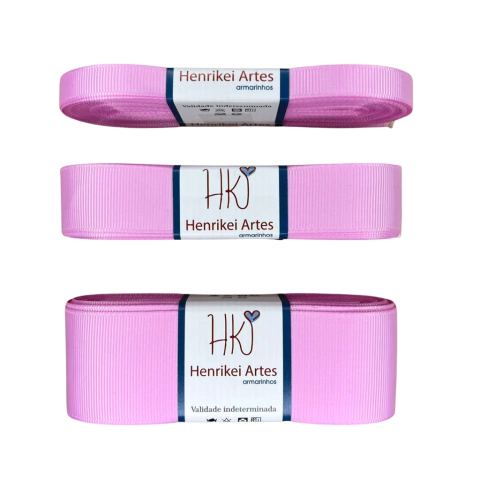 Fita de Gorgorão Yama Cor 148 Rosa Tulipa - 10 metros