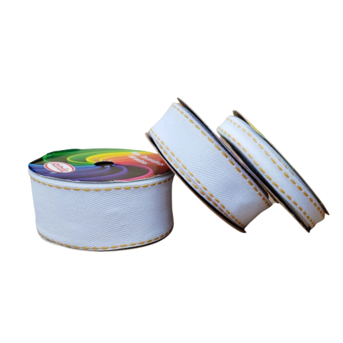 Fita Jeans Branco Henrikei Artes