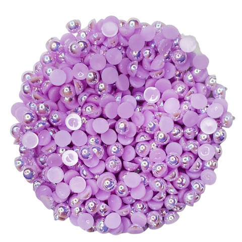 Meia Perola Irisada 5mm